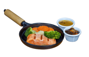 Salmão grelhado